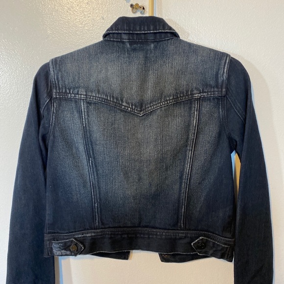 F21 Upcycled Denim Jacket Hidden Pocket Like New! - Picture 8 of 8